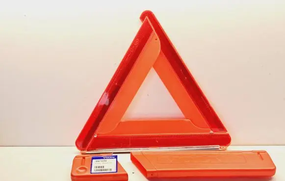Emergency warning sign