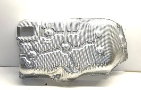 Heat shield in engine bay