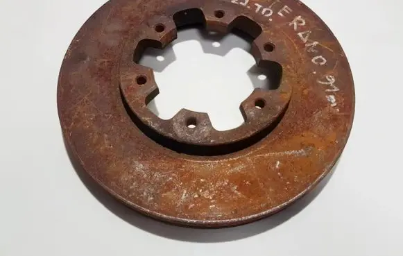 Nissan Terrano Front brake disc ventiliuojamas