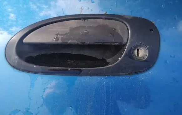 Mazda 323 Front door exterior handle