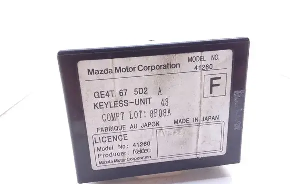 Mazda 626 Other control units/modules GE4T675D2 41260
