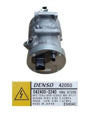 Toyota bZ4X Air conditioning (A/C) compressor (pump) 0424003240