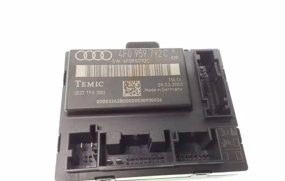 Audi A6 S6 C6 4F Door control unit/module 4F0959792C 4F0910792C