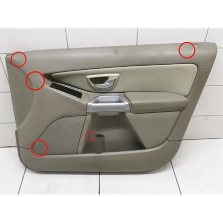 Volvo XC90 Front door card panel trim 39995418 1408432 1132337