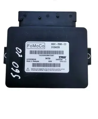 Volvo S60 Hand brake control module 6G912598CD 31334228 A2C53296349