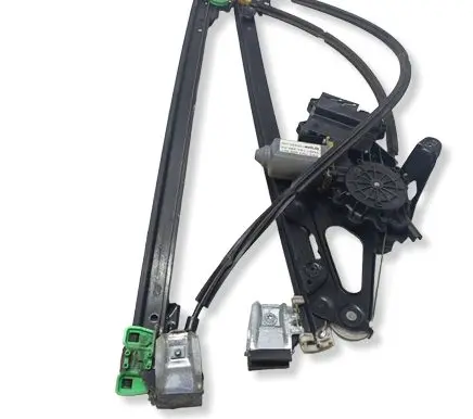 Seat Alhambra (Mk1) Front door window regulator with motor 7M3959801 YM2114A389AA 106236100