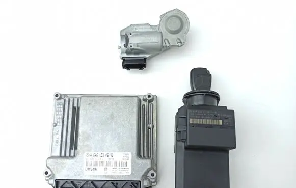 Mercedes-Benz Vito Viano W639 Engine ECU kit and lock set A6461530691 0281011791 6395450108