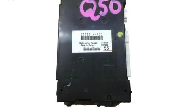 Infiniti Q50 Air conditioning/heating control unit 