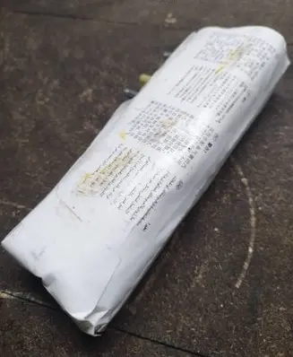 Front door airbag