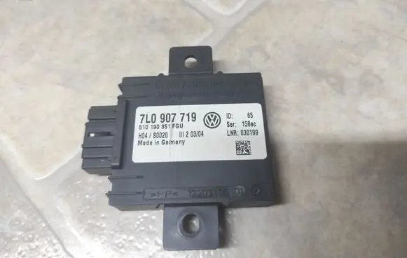 Porsche Cayenne (9PA) Alarm control unit/module 7L0907719 510190351