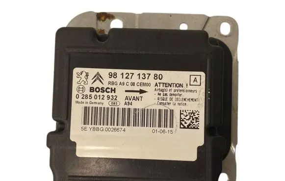 Peugeot 2008 I Airbag control unit/module 9812713780 0285012932