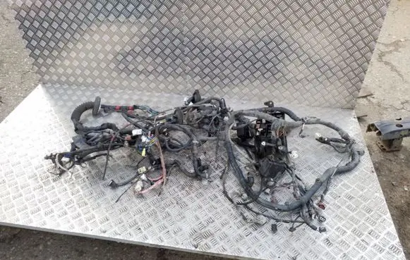 Engine installation wiring loom