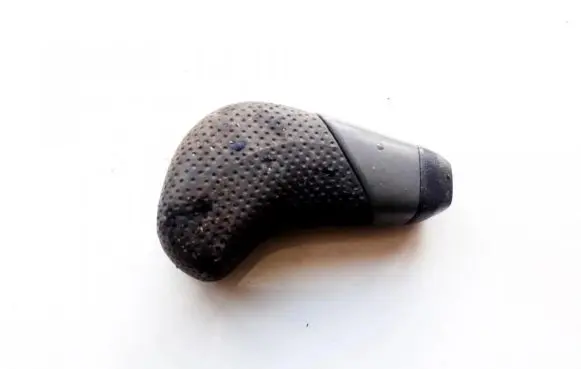 Mitsubishi Pajero Gear lever shifter trim leather/knob