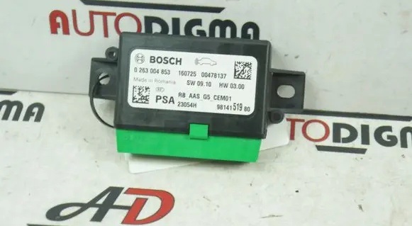 Peugeot 2008 I Parking PDC control unit/module 9814151980 0263004853