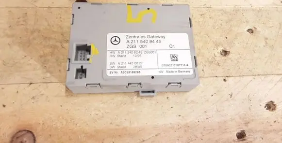 Mercedes-Benz E W211 Other control units/modules A2115408445 A2114420027 6066