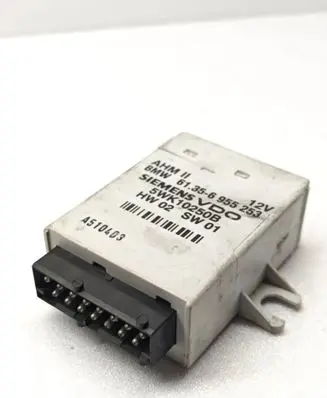 BMW 3 E46 Tow bar trailer control unit/module 61356955253 A510403 5WK10250B