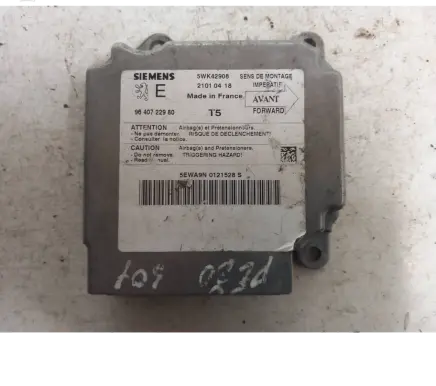 Peugeot 307 Airbag control unit/module 9640722980 21010418 5WK42908