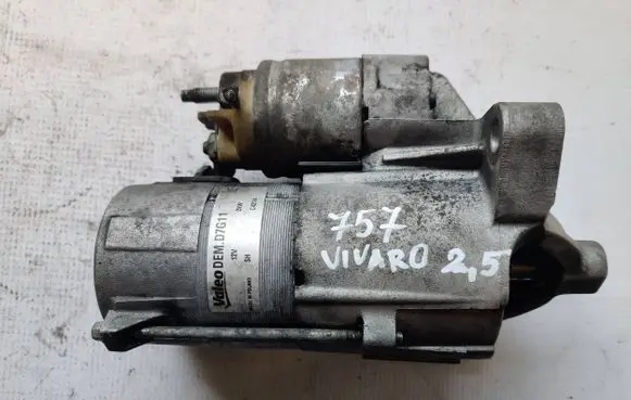 Opel Vivaro Starter motor DEMD7G11 C194252A