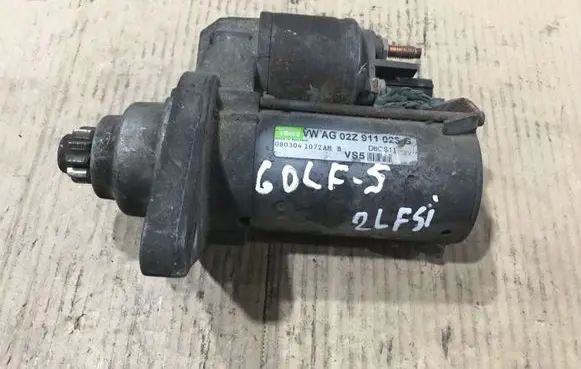 Volkswagen Golf V Starter motor 02Z911023G D6CS11