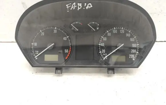 Skoda Fabia Mk1 (6Y) Speedometer (instrument cluster) 6Y1919870D 110080016