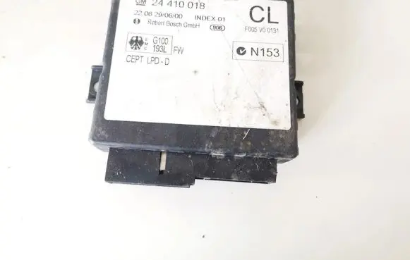 Opel Zafira A Comfort/convenience module 24410018cl 24410018