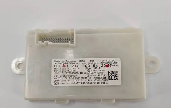 Mercedes-Benz GL X166 Keyless (KESSY) go control unit/module A2129005422 A2129015005 A2129026907