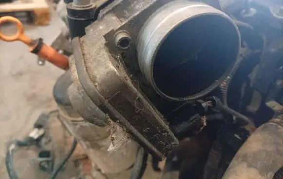 Volkswagen Golf IV Throttle valve