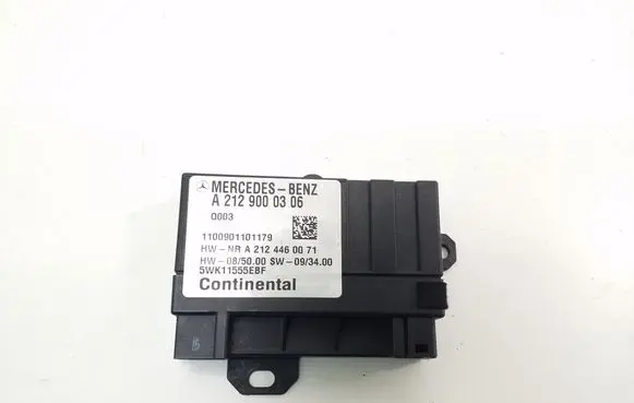 Mercedes-Benz C W204 Fuel injection pump control unit/module A2129000306