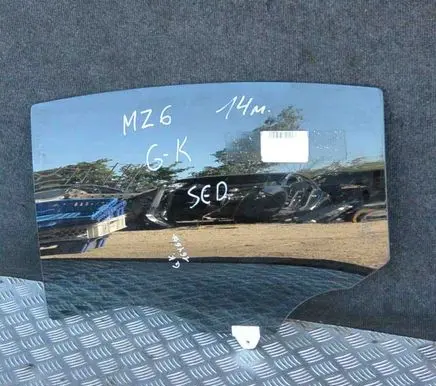 Mazda 6 Rear door window glass 43R00123 AS3