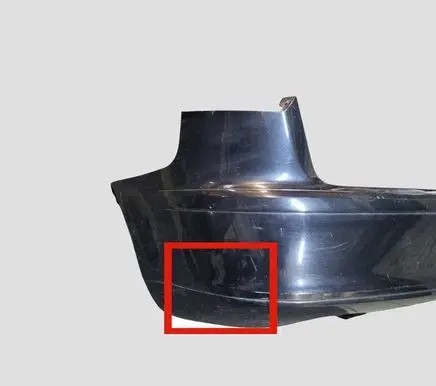 Audi A3 S3 A3 Sportback 8P Rear bumper 8P4907511 8P4807511