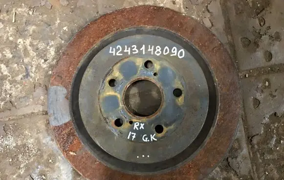 Lexus RX 450H Rear brake disc 4243148090