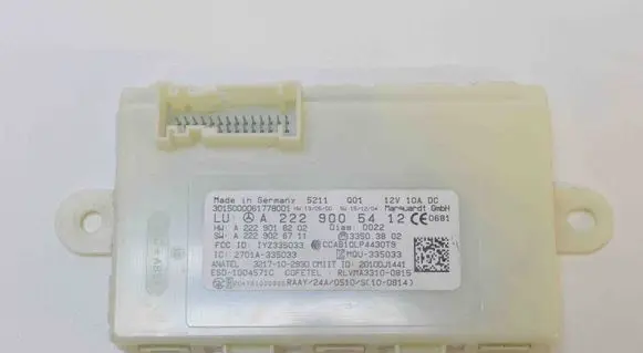 Mercedes-Benz C W205 Other devices A2229018202 A2229026711