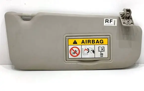 Nissan Qashqai Sun visor 