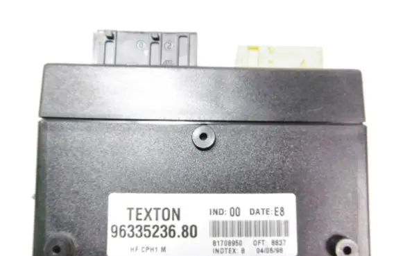 Citroen Xsara Picasso Central body control module 96335236.80
