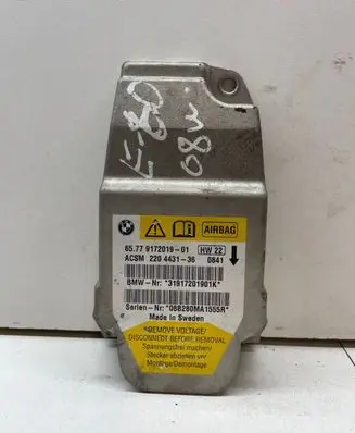 BMW 5 E60 E61 Airbag control unit/module 6577917201901 9172019