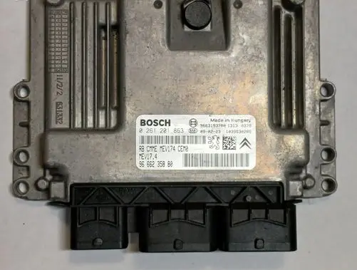 Peugeot 308 Engine control unit/module 9666235880 0261201863