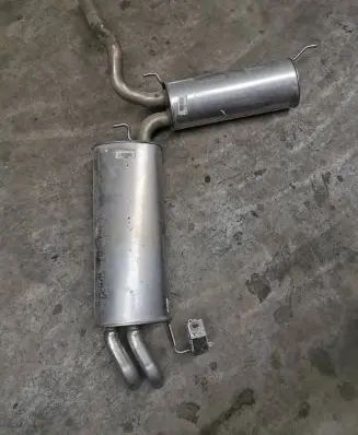 Volkswagen Golf VII Rear muffler/silencer tail pipe 5Q5253611AB
