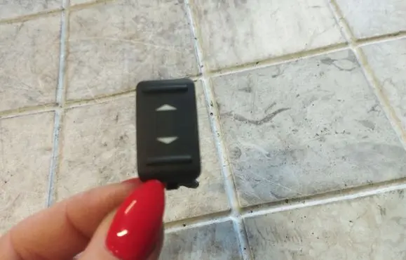 Electric window control switch