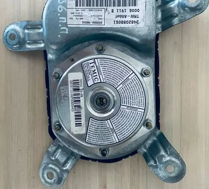 Front door airbag