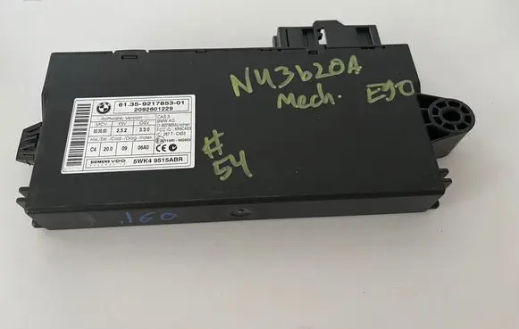 BMW 3 E92 E93 CAS control unit/module 9217853 5WK49515ABR 2092601229