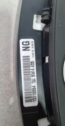 Opel Zafira B Speedometer (instrument cluster) 13216664
