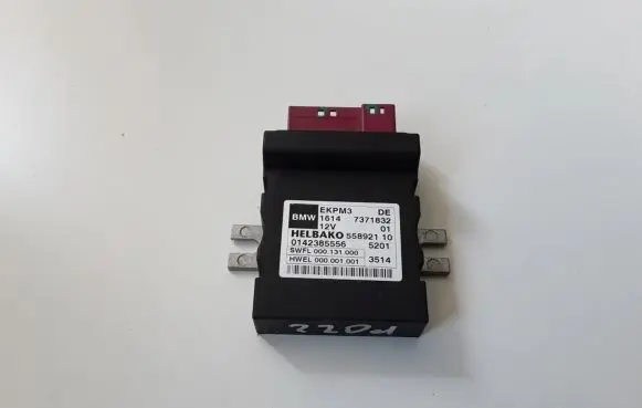 Fuel injection pump control unit/module
