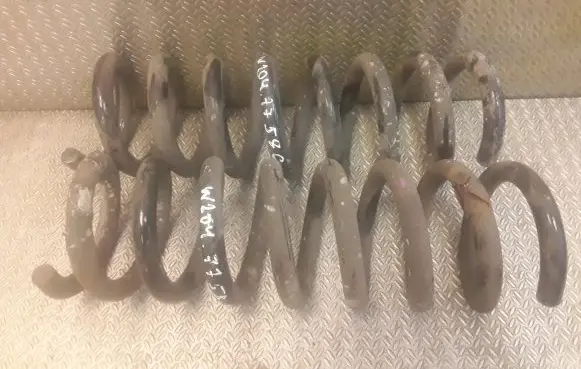 Mercedes-Benz C W204 Set of springs and shock absorbers (Front and rear) 