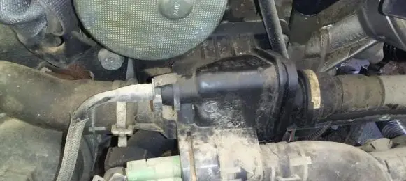Citroen C3 Engine coolant pipe/hose 9641522380 00027101