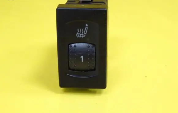 Seat heating switch
