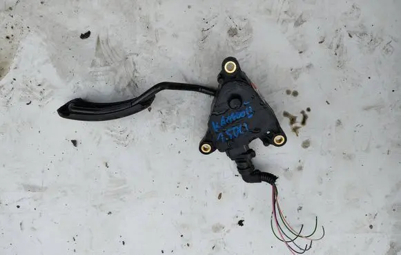 Accelerator throttle pedal