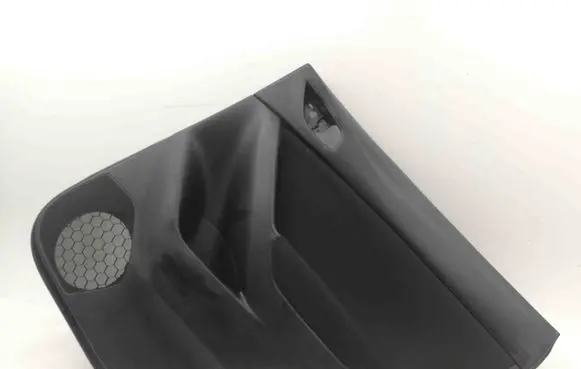 Rear door card panel trim