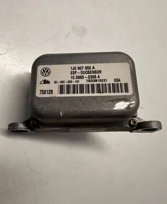 Volkswagen Polo V 6R ESP acceleration yaw rate sensor 1J0907655A 10098503064 SC00C020101