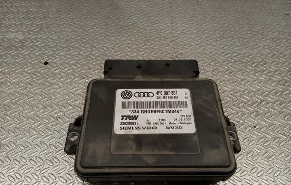 Audi A6 S6 C6 4F Hand brake control module 4F0907801 5WK32443