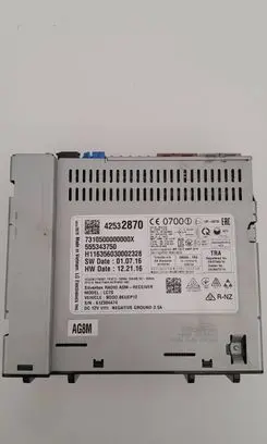 Opel Astra K GPS navigation control unit/module 555343750 42532870 612304474
